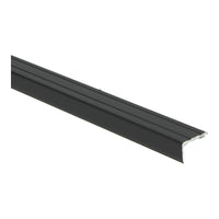 Hoeklijnprofiel Zwart 17 mm 100 cm