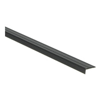 Hoeklijnprofiel Zwart 10 mm 100 cm