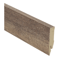 Moderne folieplint 70x14 mm 27127 Eiken Geborsteld Bruin