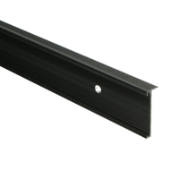 Trapneusprofiel 14x43mm tbv 2-3mm PVC lang Zwart