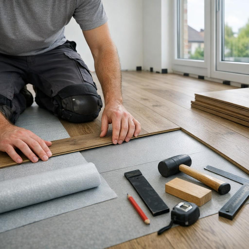 Laminaat leggen stappenplan