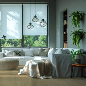 licht beige eiken vloer met rechte brede planken en subtiele houtnerfstructuur