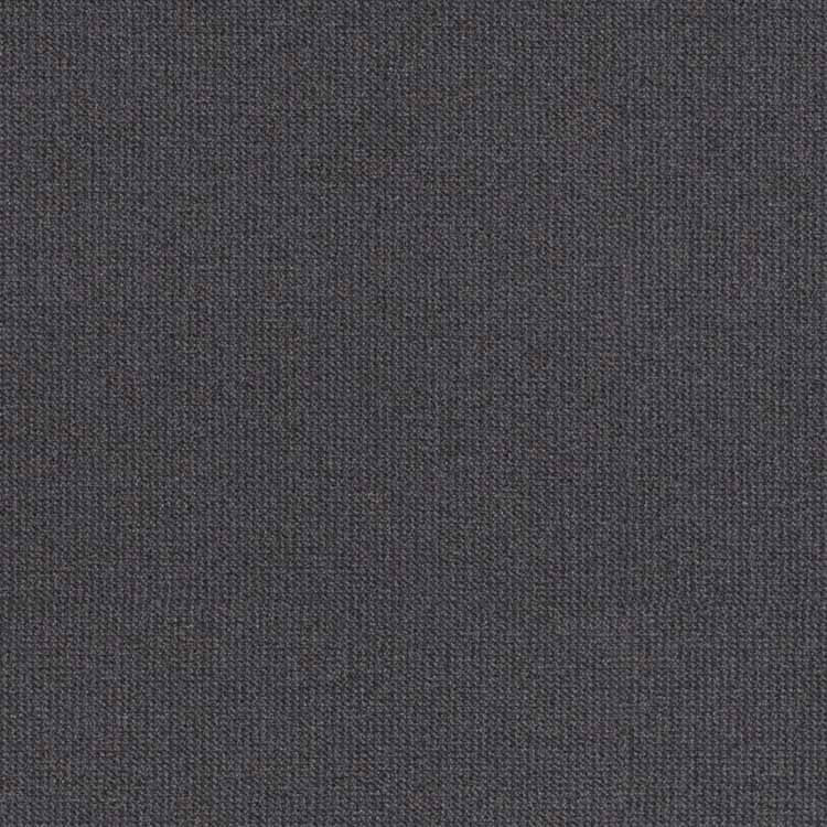 donkergrijs tapijt met fijne, dicht geweven structuur en subtiel reliëf