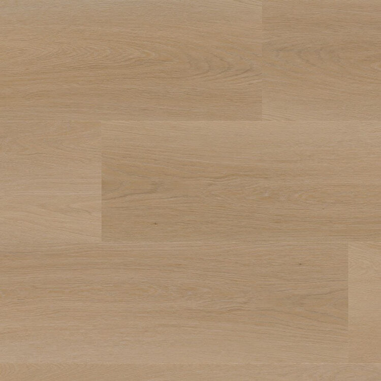 licht beige eiken vloer met brede planken en subtiele houtnerfstructuur