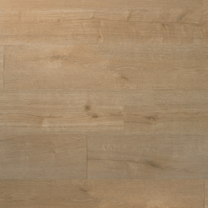 licht beige eiken vloer met brede planken en natuurlijke houtnerfstructuur met subtiele knoesten