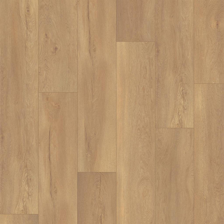 licht beige eiken vloer met brede planken en subtiele houtnerfstructuur