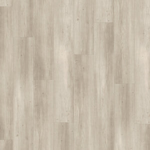 licht grijs beige houtlook vloer met rechte brede planken en subtiele houtnerfstructuur