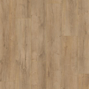 lichte beige eiken vloer met rechte planken en subtiele houtnerfstructuur