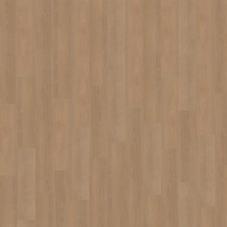 lichte beige eiken vloer met subtiele houtnerfstructuur en brede planken in een recht gelegd patroon