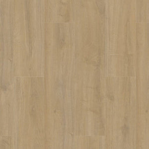 licht beige eiken vloer met brede planken en subtiele houtstructuur, natuurlijke nerfdetails zichtbaar