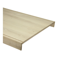 Natural Wood Trede rustiek eiken onbehandeld 92x57 cm met uitsparing
