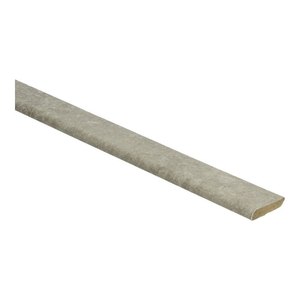 ondervloer overgangsprofiel in licht taupe kleur met subtiele marmerachtige structuur en afgeronde rand voor een vloeiende overgang tussen verschillende vloertypen