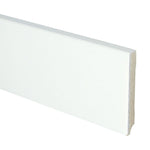 MDF plint 90 x 12 mm V313 wit gegrond recht