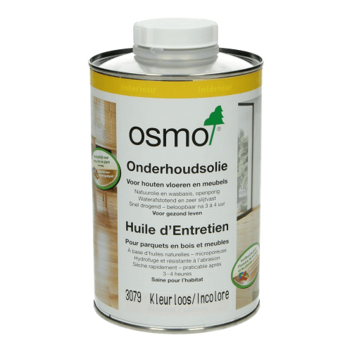 OSMO Onderhoudsolie 3079 Kleurloos Mat 1L