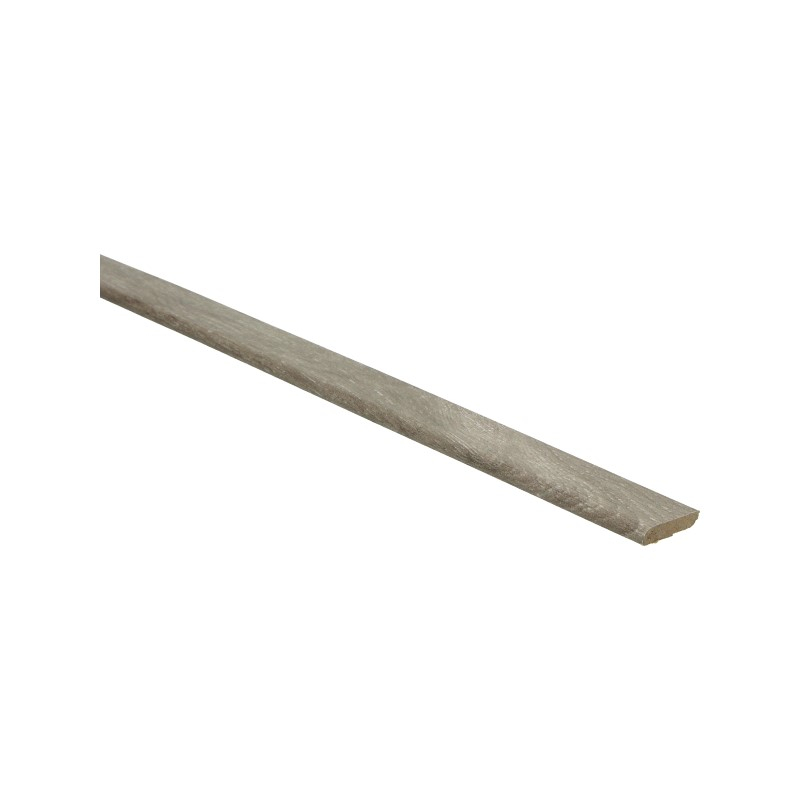 lichte beige eiken overgangsprofiel met subtiele houtstructuur en afgeronde rand