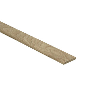 Afwerklijst 6x35 mm eiken onbewerkt