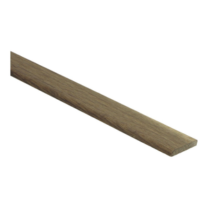 Afwerklijst 6x28 mm eiken dubbel gerookt naturel geolied