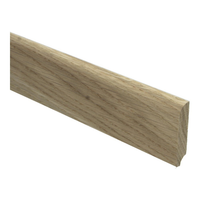 Massief Hout Franse plint 60x13 mm eiken onbewerkt