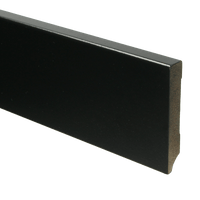MDF Moderne plint 90x15 mm voorgelakt RAL 9005