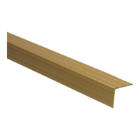 Duo-hoeklijnprofiel Zeflklevend 24,5x30 mm RVS Geborsteld 300 cm