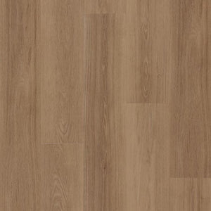 lichte beige eiken vloer met rechte planken en subtiele houtnerfstructuur
