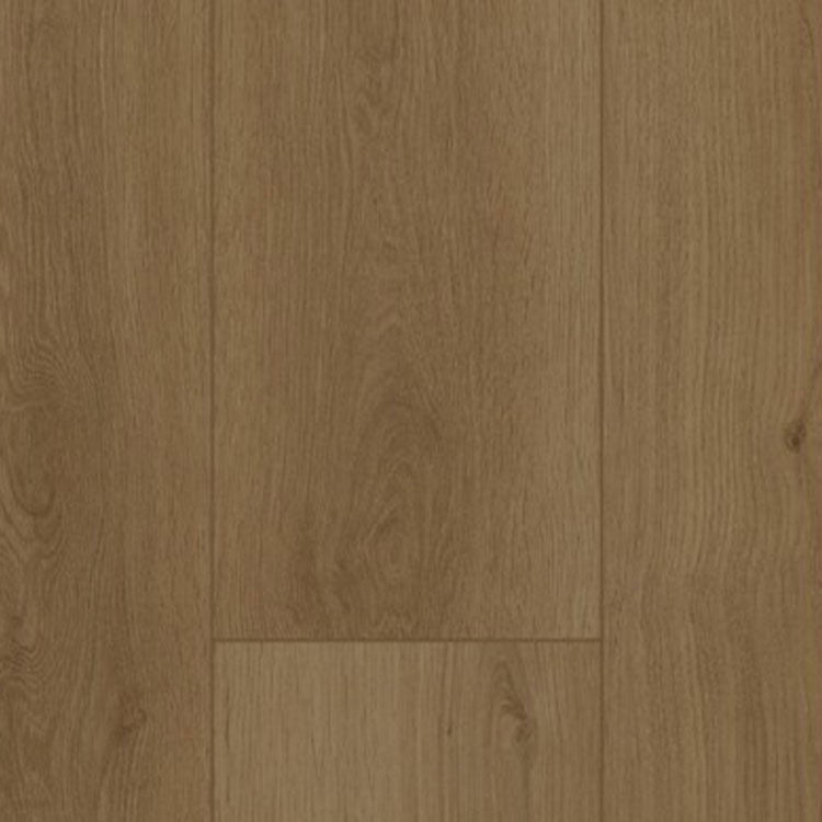 donker bruin eiken vloer met lichte houtnerven en een subtiele matte structuur, brede planken zonder opvallend patroon