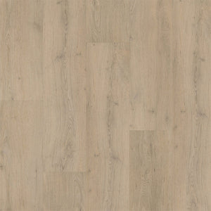 lichte beige eiken vloer met rechte brede planken en subtiele natuurlijk ogende houtnerfstructuur