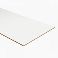 Dubbel stootbord folie 92x40 cm RAL9003/RAL9016