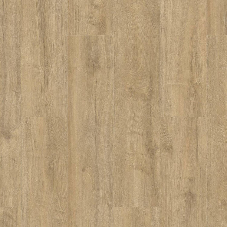 licht beige eiken vloer met rechte brede planken en subtiele houtnerfstructuur in natuurlijke toon