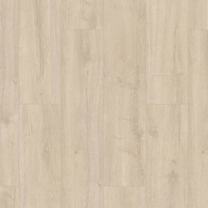 licht beige eiken vloer met rechte planken en subtiele, natuurlijke houtstructuur