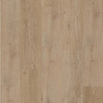 lichte beige eiken vloer met subtiele houtnerfstructuur en grove planken zonder duidelijk patroon
