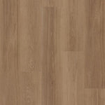 lichte bruin eiken vloer met een subtiele houtstructuur en brede planken zonder duidelijk patroon in matte afwerking