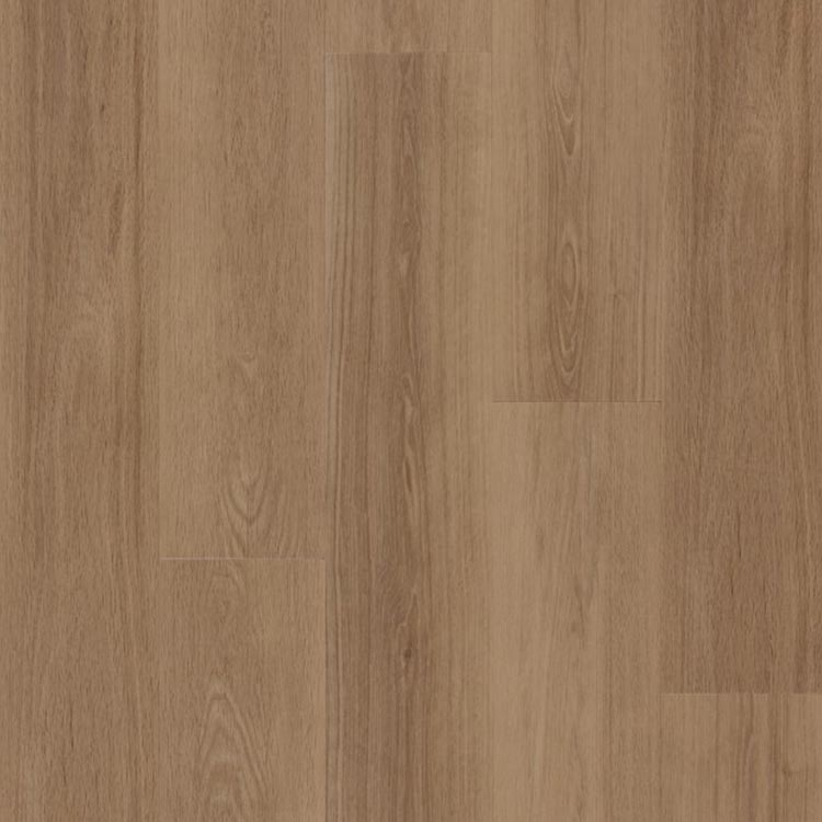 lichte bruin eiken vloer met een subtiele houtstructuur en brede planken zonder duidelijk patroon in matte afwerking