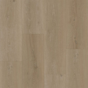 licht beige eiken vloer met brede planken en rustige houtstructuur zonder opvallend patroon