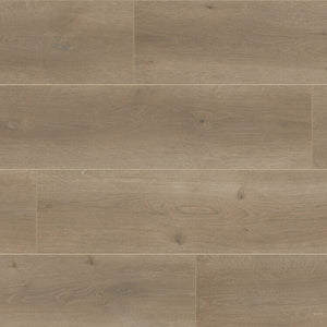 licht beige eiken vloer met brede planken en subtiele houtstructuur in effen patroon