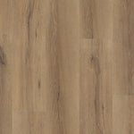 licht beige eiken vloer met een natuurlijke houtstructuur en subtiele noesten zichtbaar in de brede planken