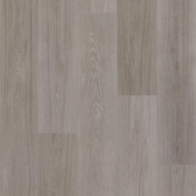 licht grijs eiken vloer met rechte, brede planken en een subtiele houtnerfstructuur in een matte afwerking