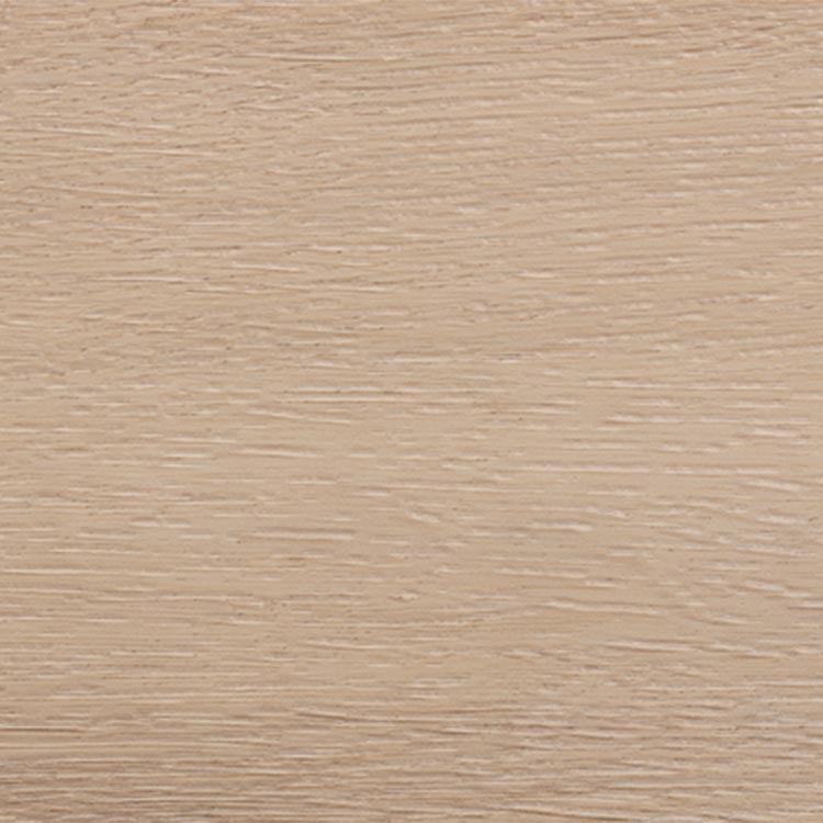 licht beige eiken vloer met fijne houtstructuur en subtiele nerven in horizontale richting