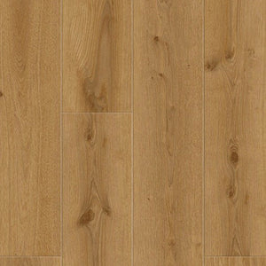 lichte beige eiken vloer met rechte lange brede planken en een subtiele, natuurlijke houtstructuur met kleine noesten