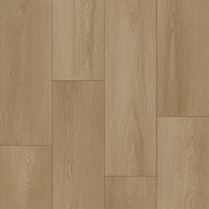 licht eiken vloer met rechte planken en fijne houtnerfstructuur in naturel beige tinten