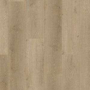 licht beige eiken vloer met rechte planken en fijne houtnerfstructuur zichtbaar