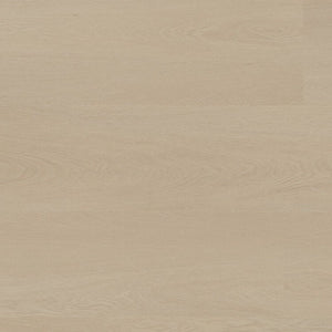 licht beige eiken vloer met subtiele houtstructuur en brede planken zonder opvallend patroon