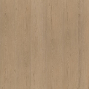 lichte beige eiken vloer met subtiele houtstructuur en fijne noesten, brede planken, egaal patroon zonder visgraat of ander verlegd motief