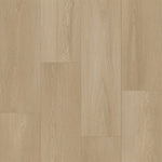 licht beige eiken vloer met brede planken en subtiele houtnerfstructuur