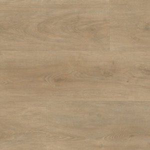 licht beige eiken vloer met subtiele houtnerfstructuur en brede planken in landelijke stijl