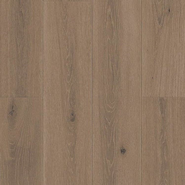 lichte bruin eiken vloer met matte structuur en subtiel zichtbare houtnerven en noesten, brede planken in een recht gelegd patroon