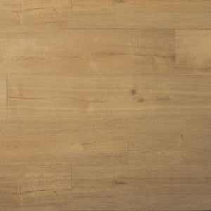 licht beige eiken vloer met brede planken en een subtiele houtnerfstructuur