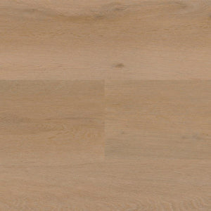 licht beige eiken vloer met subtiele houtstructuur en middelgrote planken zonder opvallend patroon