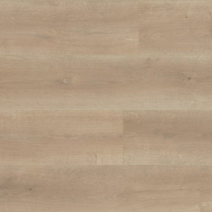 licht beige eiken vloer met brede planken en subtiele houtnerfstructuur zonder opvallend patroon
