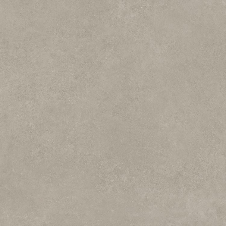 Tegelvloer met grote vierkante tegels in warme beige kleur met lichte, subtiele structuur en zachte kleurvariaties.